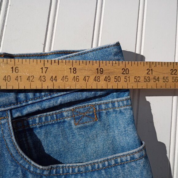 Columbia Jeans Mens 40 x 30 Blue Denim Bonehead Jean Vtg Straight Leg Casual Y2K - Picture 8 of 12